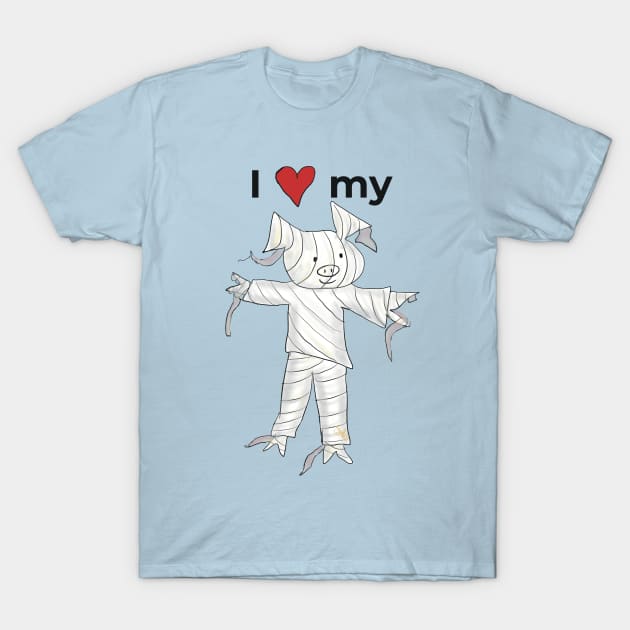 I love my Mummy! Classic T-Shirt by PiggingJapan